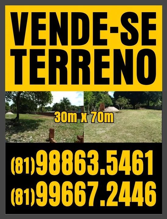 Terreno 30m x 70m - Ótima Oportunidade!