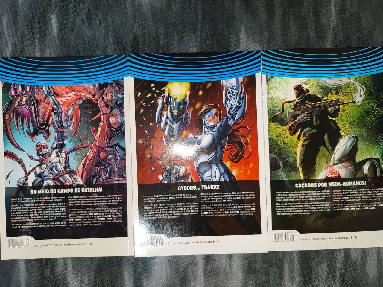 Universo DC Renascimento Cyborg 1,2 e 3 - Panini  - Foto 2