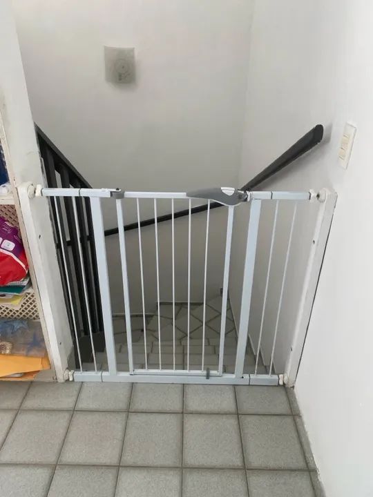 Portão Grade de Segurança para Escada com extensores laterais. - Foto 4