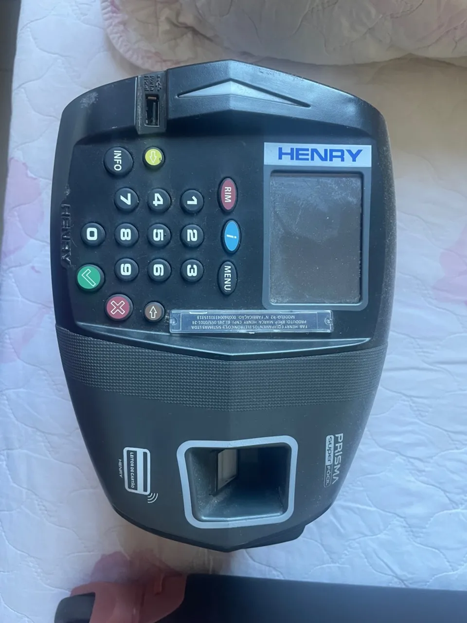 Relógio de Ponto Henry Prisma Super Fácil - Quase Zero Km, 1 Mês de Uso!