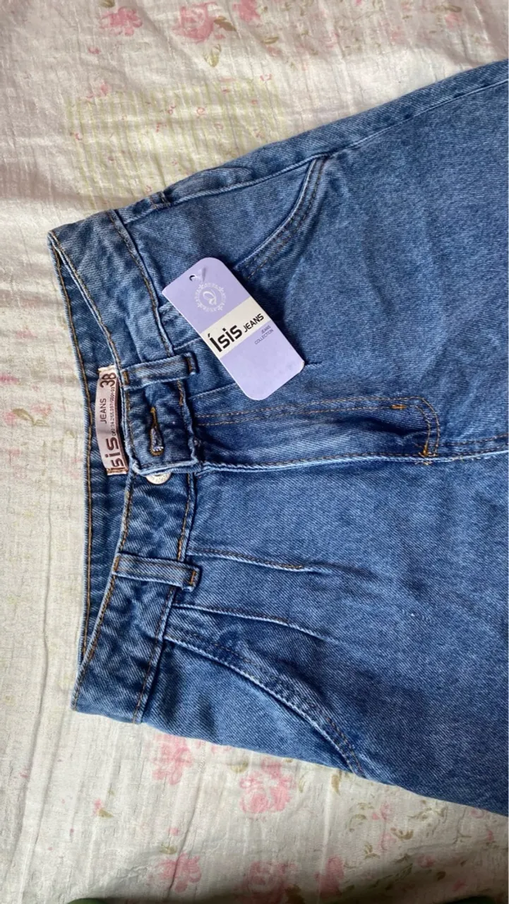 Calça Mom jeans