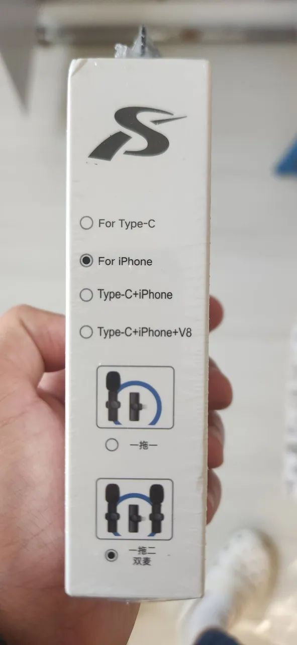 Microfone Sem Fio K11 para Celular - Ideal para Vlog e Lives - Foto 3