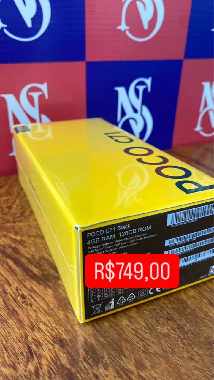 Poco C71 NFC 128/04 Versão Global Garantia Promoção Sexta Feira