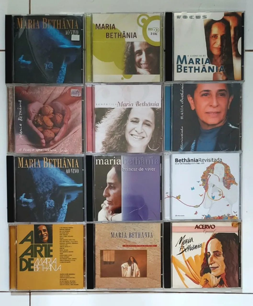 Coleção 12 Cds Maria Bethania