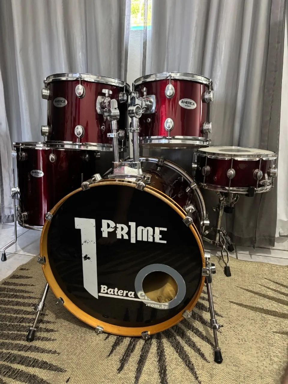 Bateria acústica prime América 