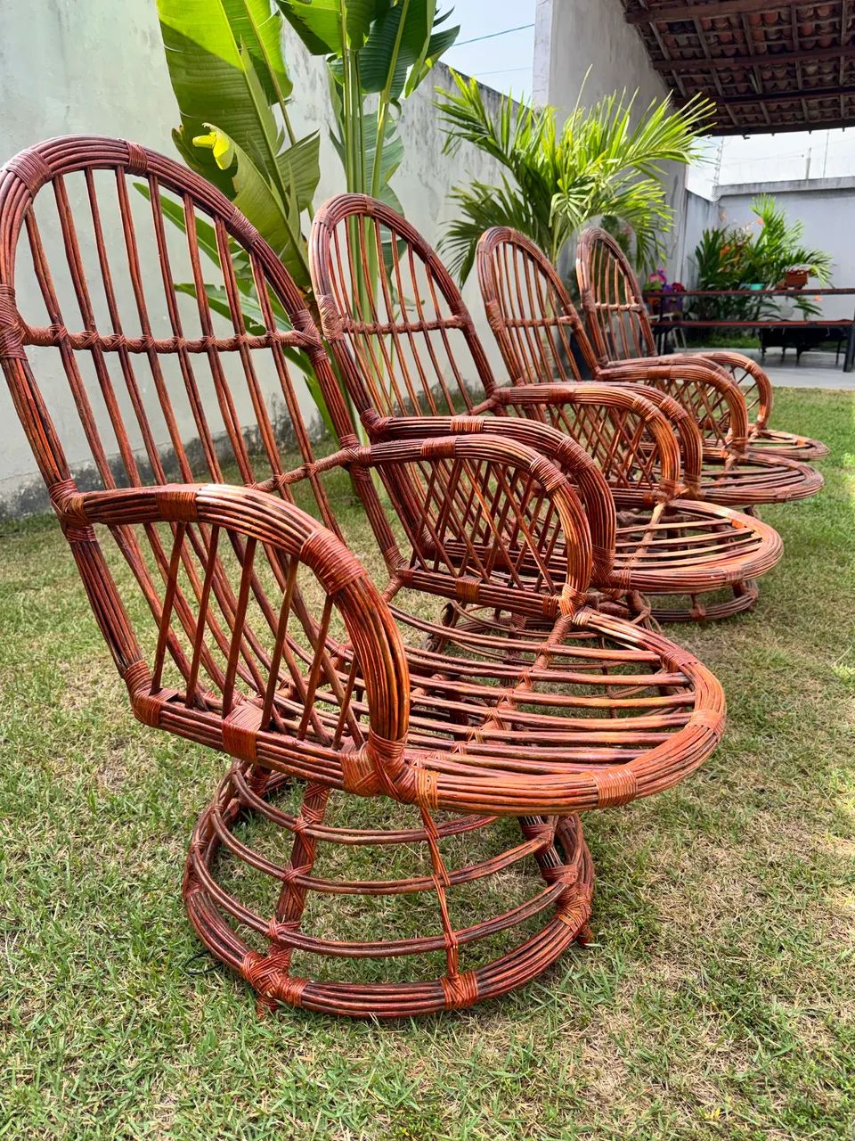  KIT DE CADEIRAS DE BAMBU  - Foto 4