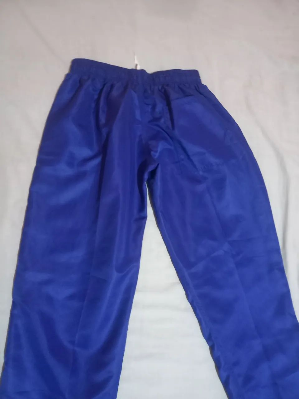 Calça tactel masculina azul. - Foto 2
