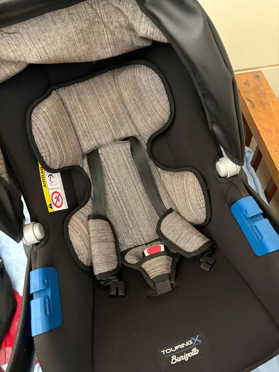 Carrinho de bebê e bebê conforto  - Foto 4