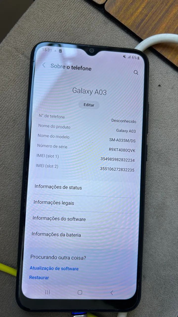 Celular A03 usado em ótimas condições  - Foto 3