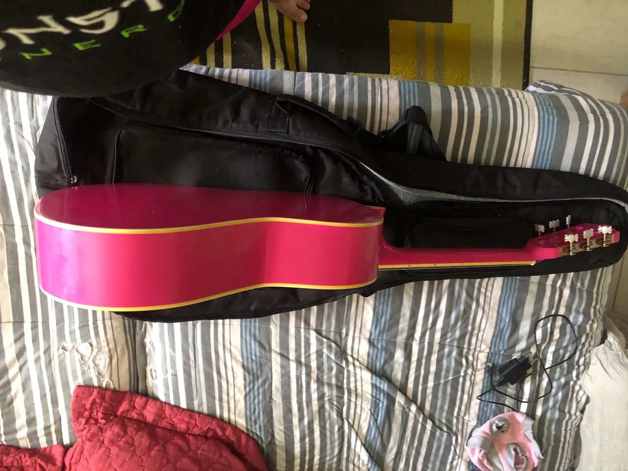 Violão rosa Michael  - Foto 2