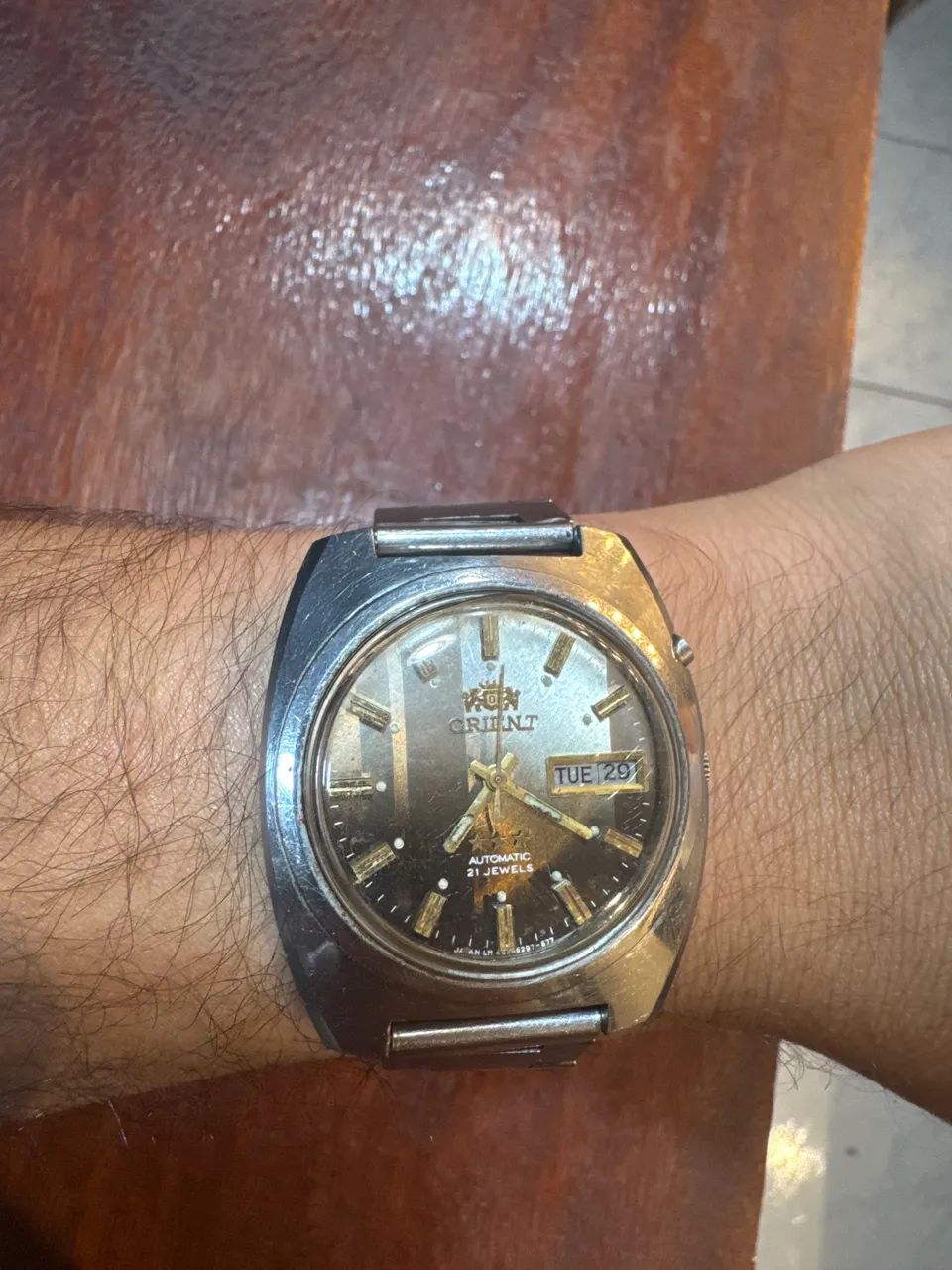 Relogio orient vintage automático 21 jewels 469629A - Foto 5