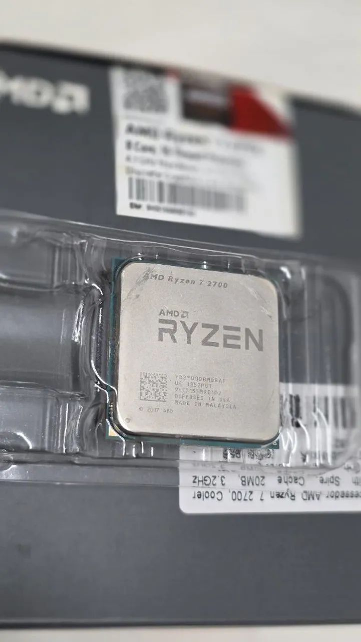 Processador AMD Ryzen 7 2700 AM4 com Cooler - Processadores