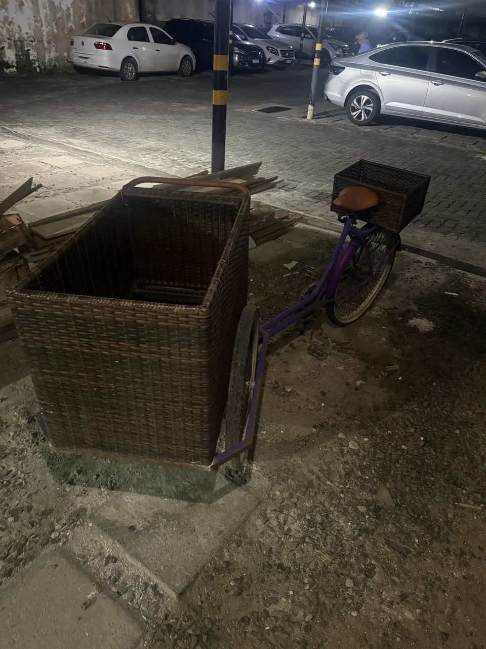 Bicicleta com cesto para vendas e eventos  - Foto 3