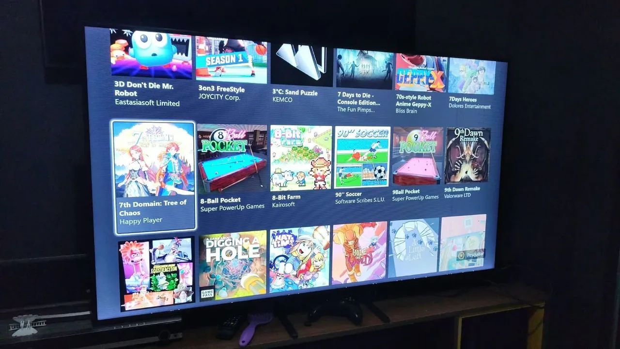 Smart TV Samsung 55 polegadas QLED  - Foto 5