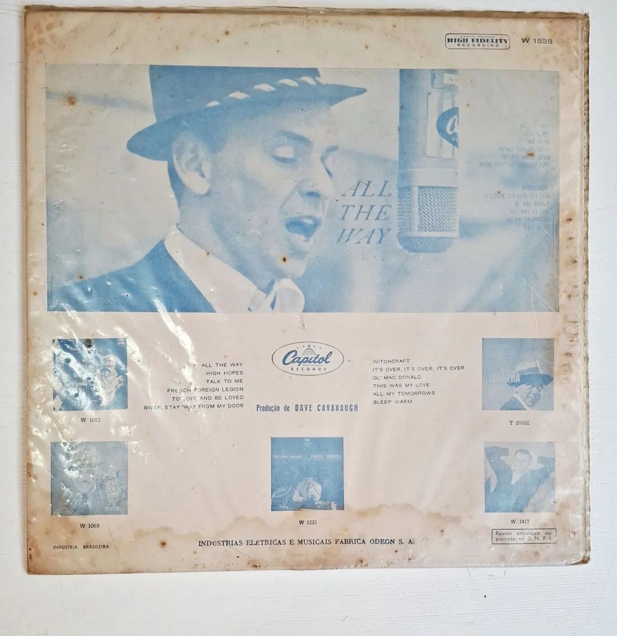 Lp, Frank Sinatra, All the Way, Capitol, decada de 1960 - Foto 2