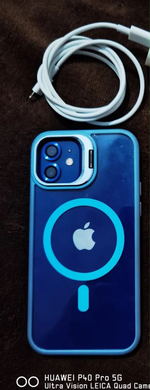 iPhone 12  256 de memória aceito trocas por Android 