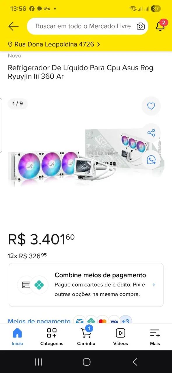 Oportunidade de PC Gamer AM5 todo Rog Strix !!! - Foto 5