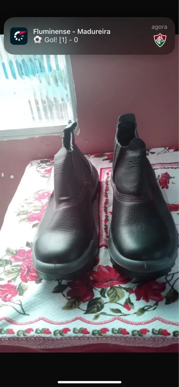 Bota bico de aço nova - Foto 2