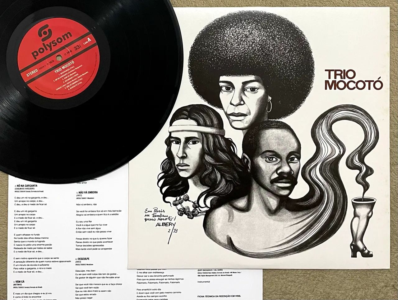 LP Trio Mocotó 1973 Reedição Polysom - CDs, DVDs etc - Centro