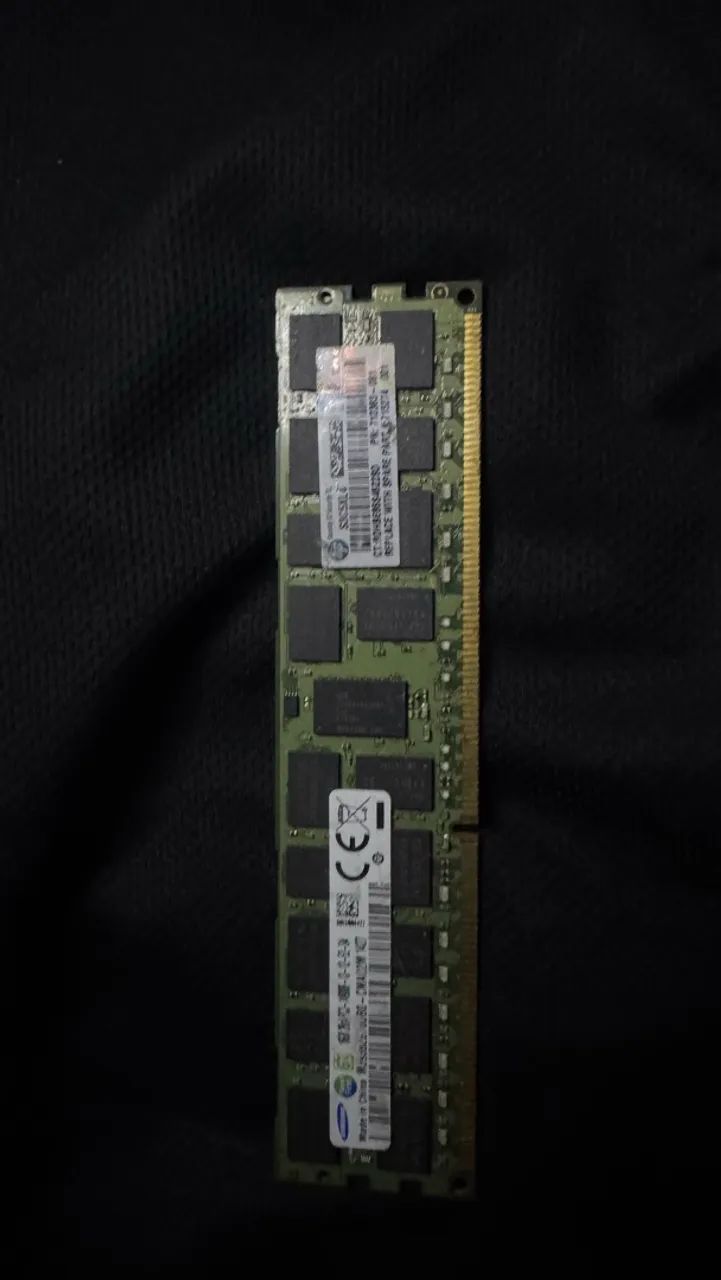 Memória ram ECC 1x16gb DDr3