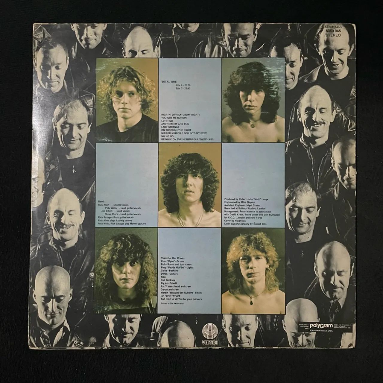 Def Leppard - High n Dry (LP nacional) - Foto 2