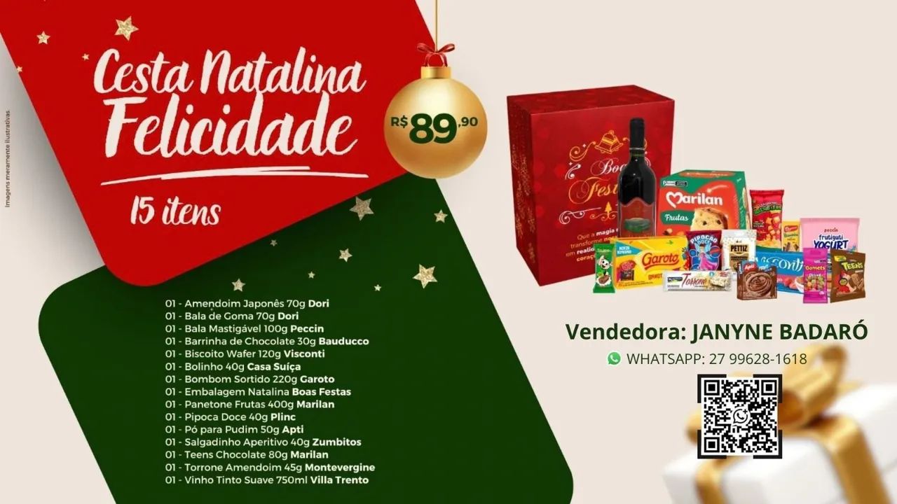 Cestas natalinas 2026 - Foto 2