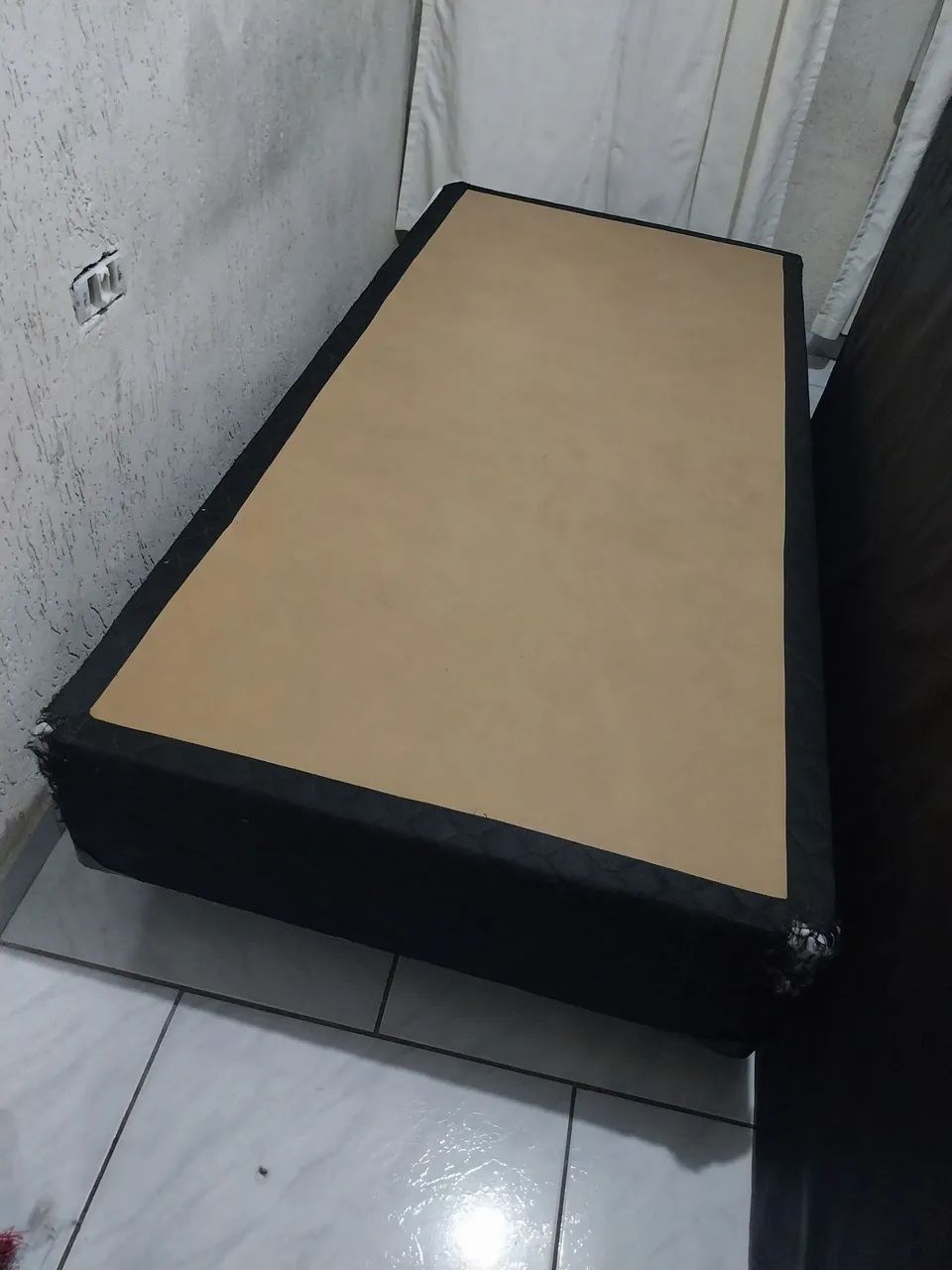 Cama Box solteiro com colchão super barateza 