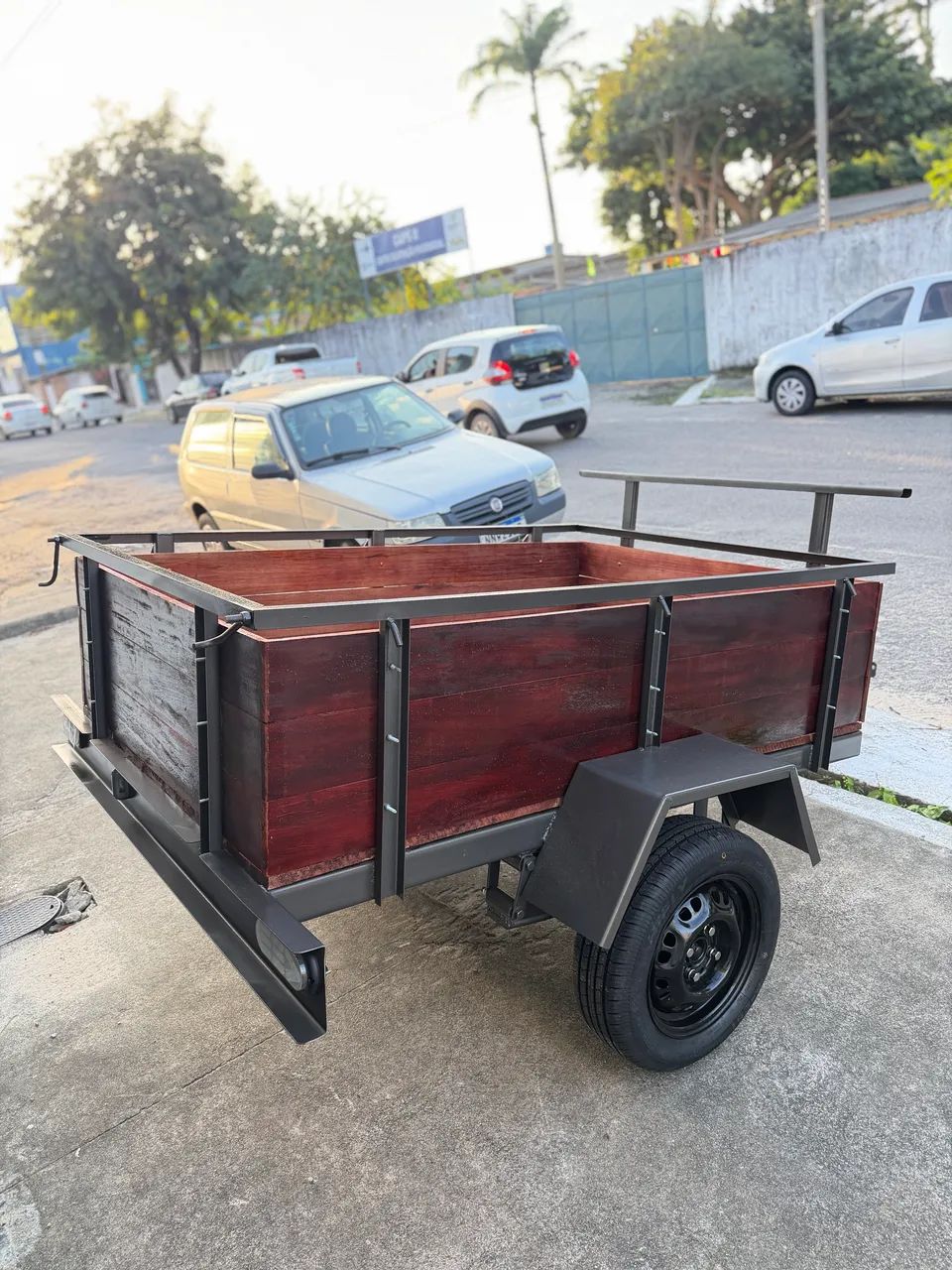 Reboque um eixo novo  - Foto 2