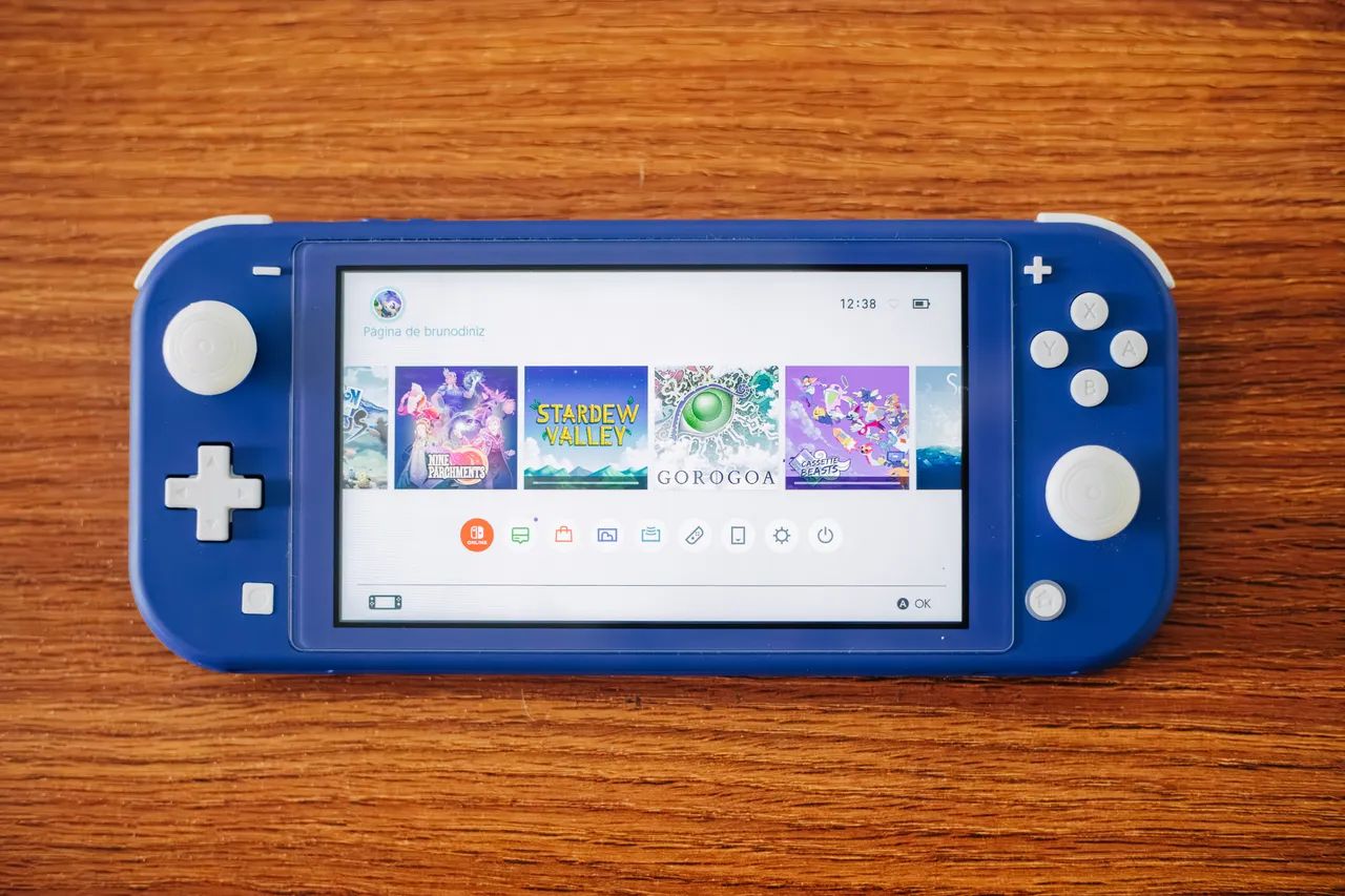 Nintendo Switch Lite Azul - Consoles de Vídeo Game - Jóquei Clube