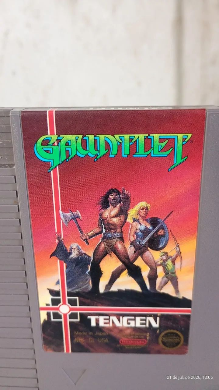 Gauntlet - (COMPLETO) - (ORIGINAL) + Zelda 2 (ORIGINAL) - Nes
