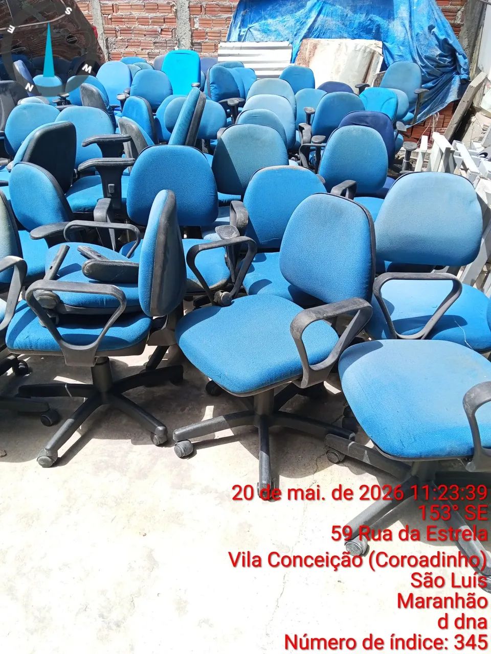 Cadeiras com braço 