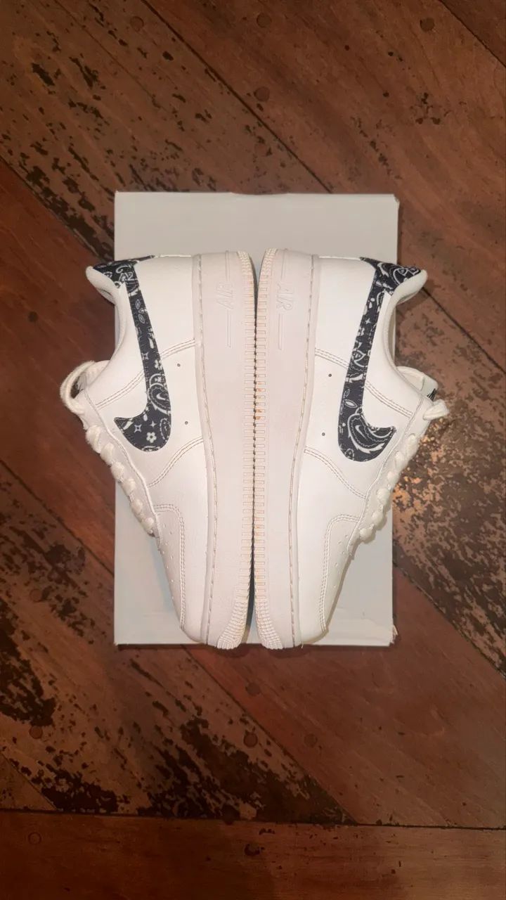 Nike Air force 1 ?Black Paisley? - Foto 3