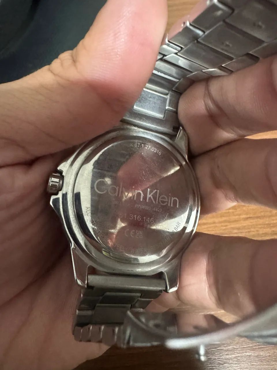 Relógio Calvin Klein em aço. Original.  - Foto 4
