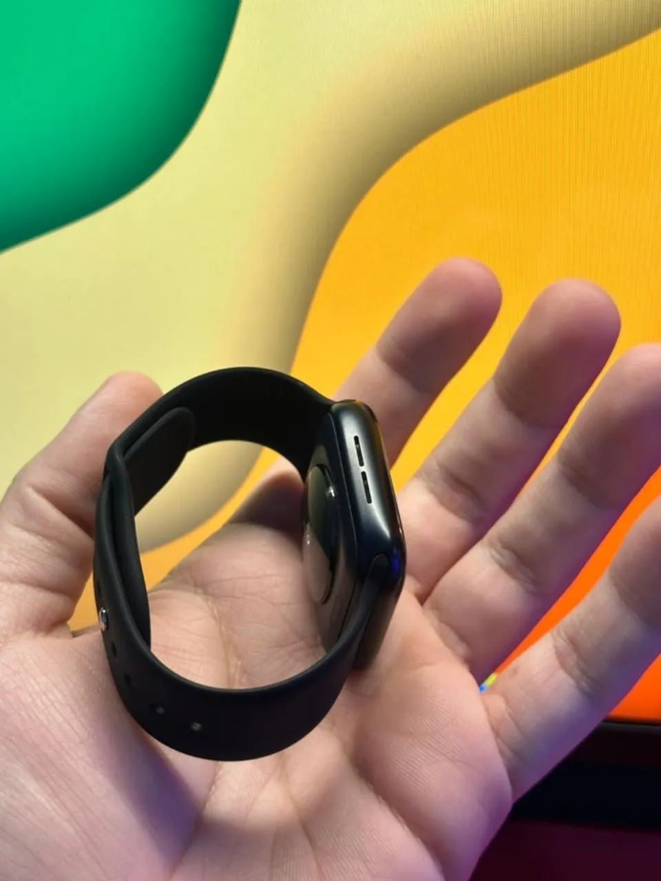 Apple Watch SE2 Versão EUA 44mm - Bateria 100% (GPS+Celular) - Foto 4
