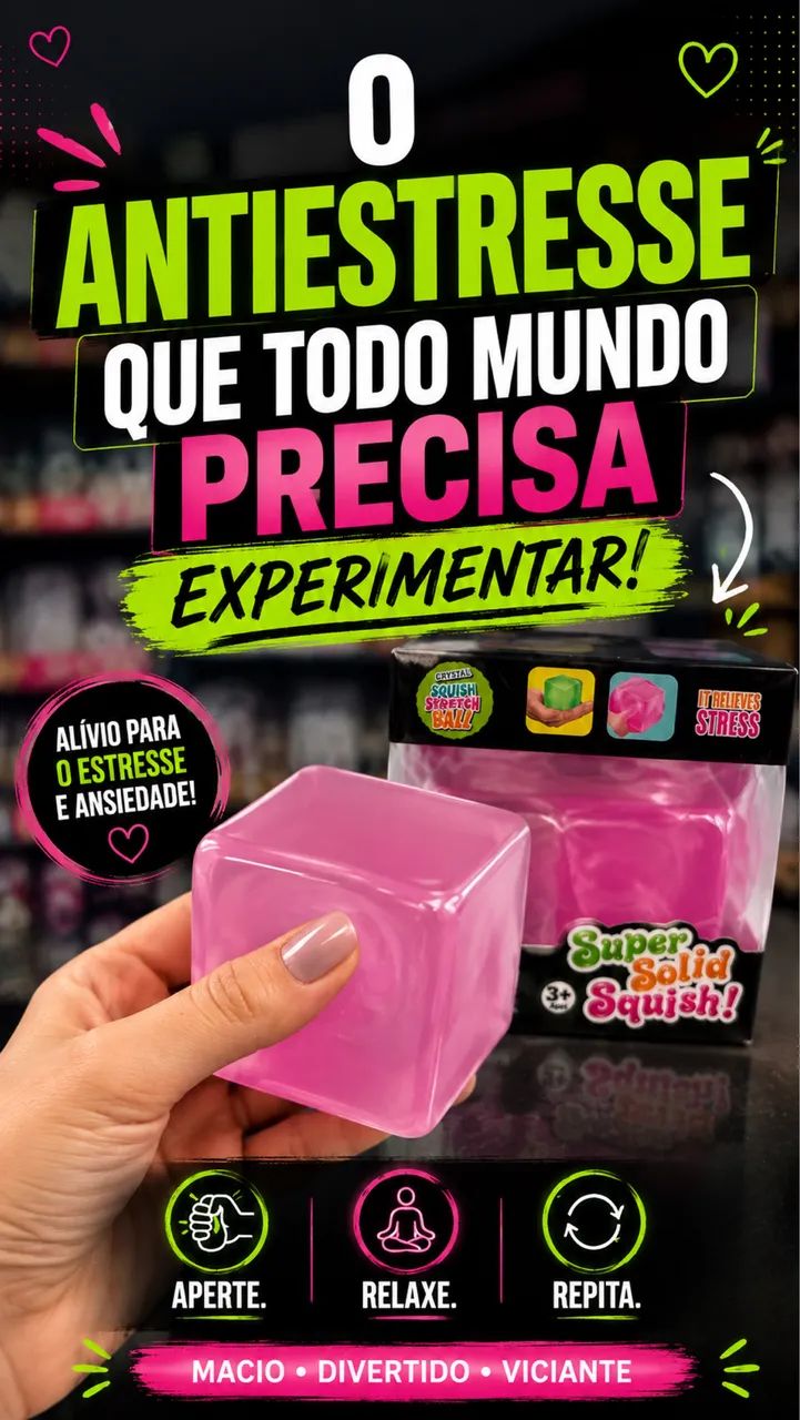 Squishy cubo de gelo 