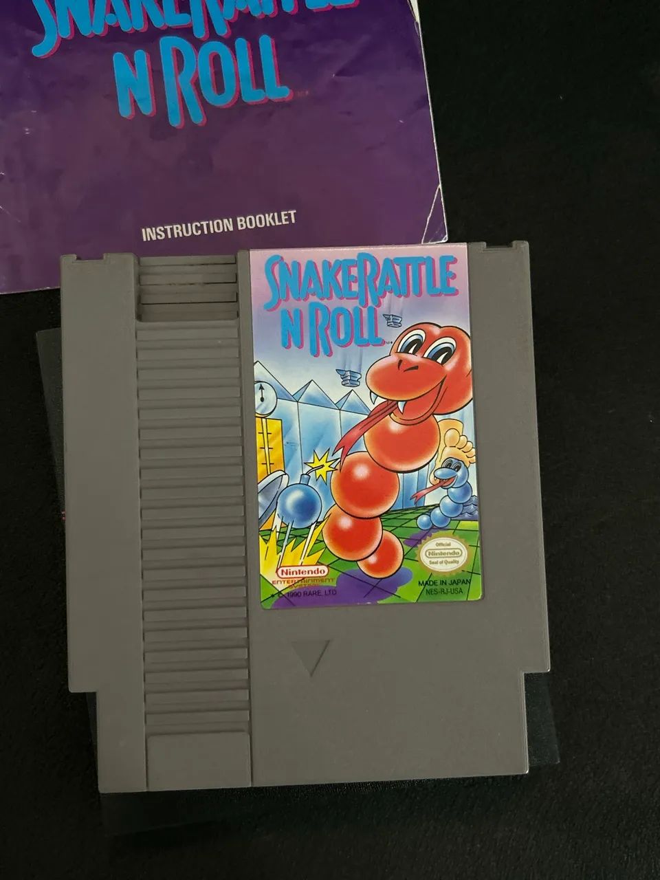 Box Nintendo original snake rattle n roll - Foto 3