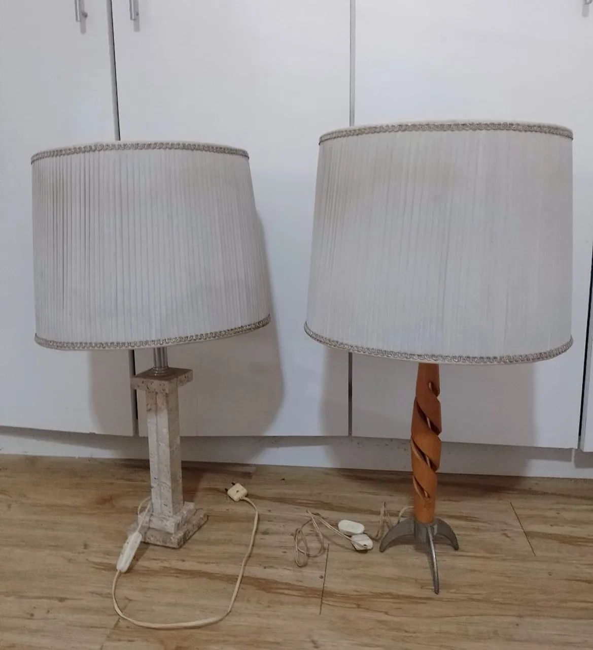 Conjunto de abajures campinas shopping móveis 