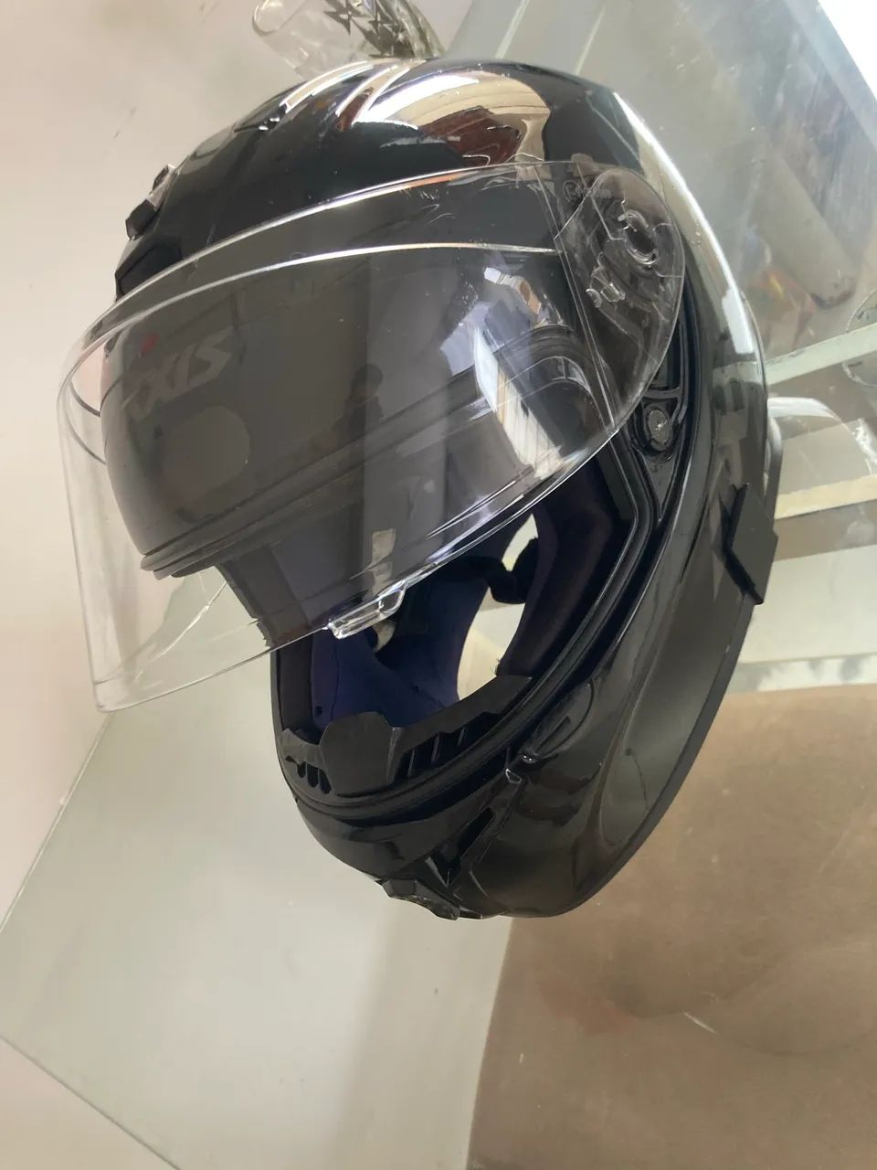 Capacete Axxis preto novinho - Foto 2