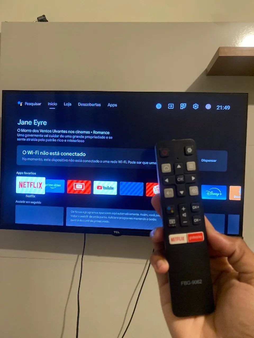 Smart TV TCL SEMP 32? LED Android TV - Modelo 32S615 - Perfeito Estado