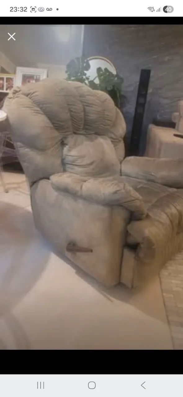 Poltrona papai reclinável