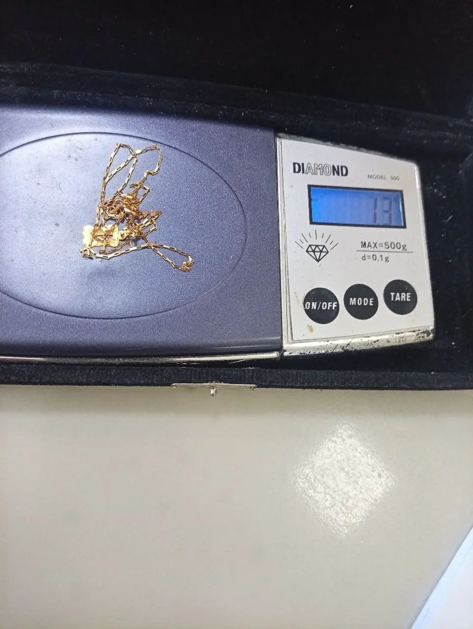 Correntinha de ouro infatil