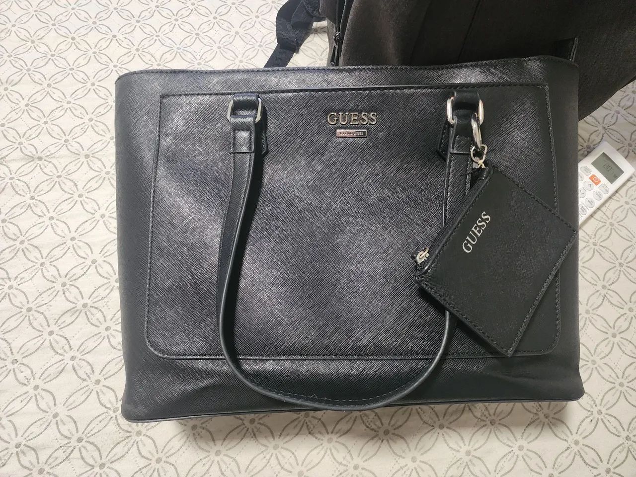 Bolsa Guess Original Preta - Excelente Estado de Conservação ? - Foto 2