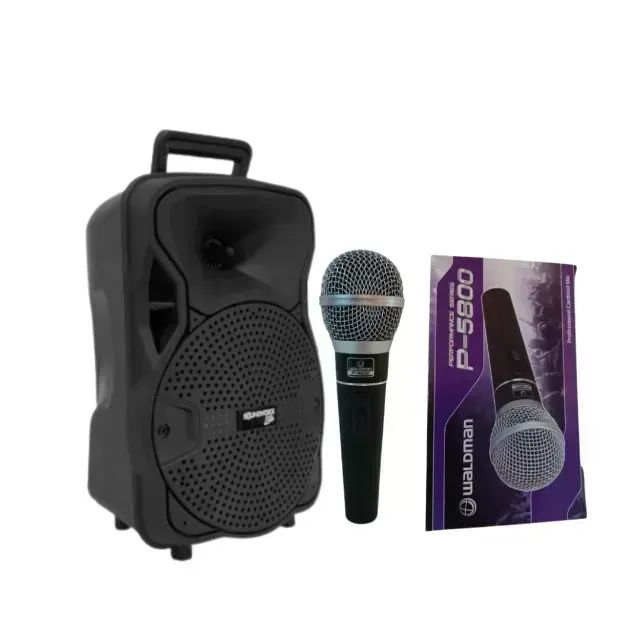 Kit Caixa CA80 C/ Microfone P5800 - ESCOLAR