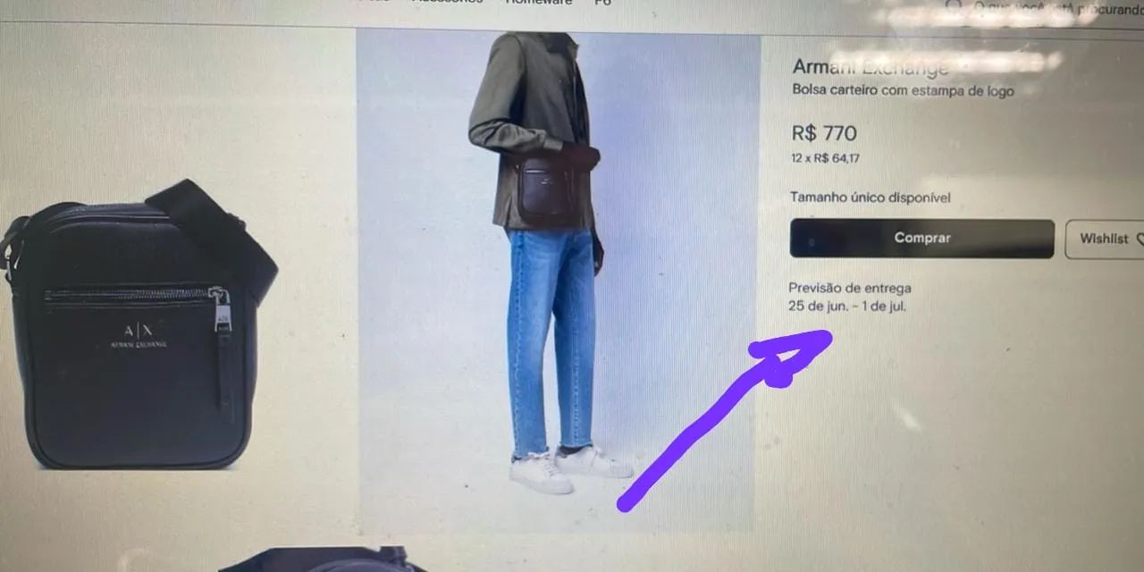 Bolsa transversal  - Foto 3