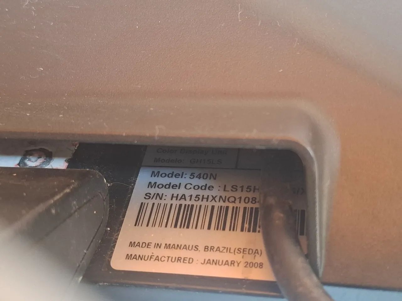 Monitor Syncmaster 540n - Foto 3