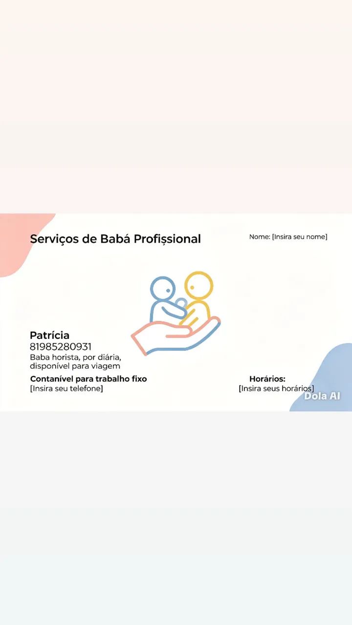 Disponível para trabalha 