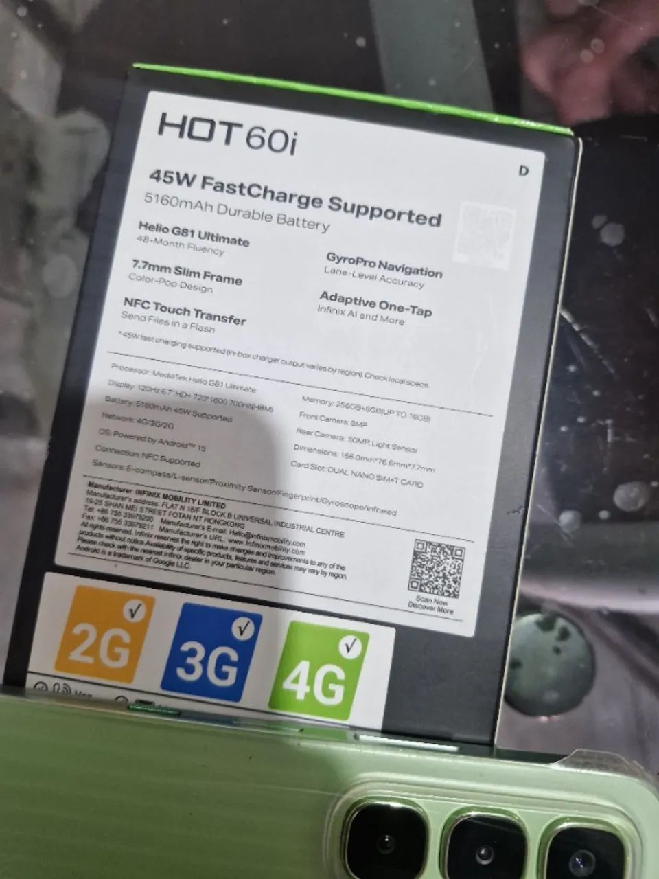 Celular Gamer Hot60I INFINIX - Foto 3