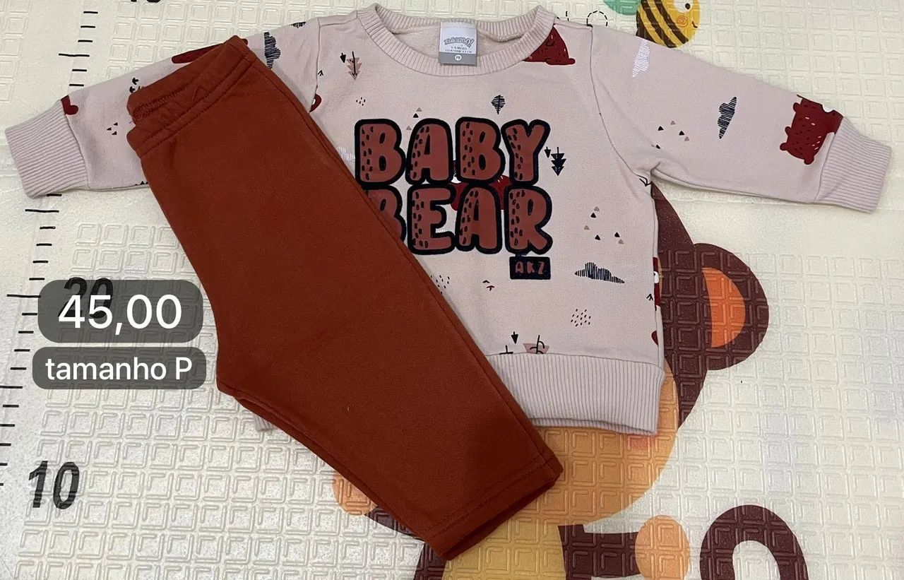 Conjunto moletom infantil  - Foto 4
