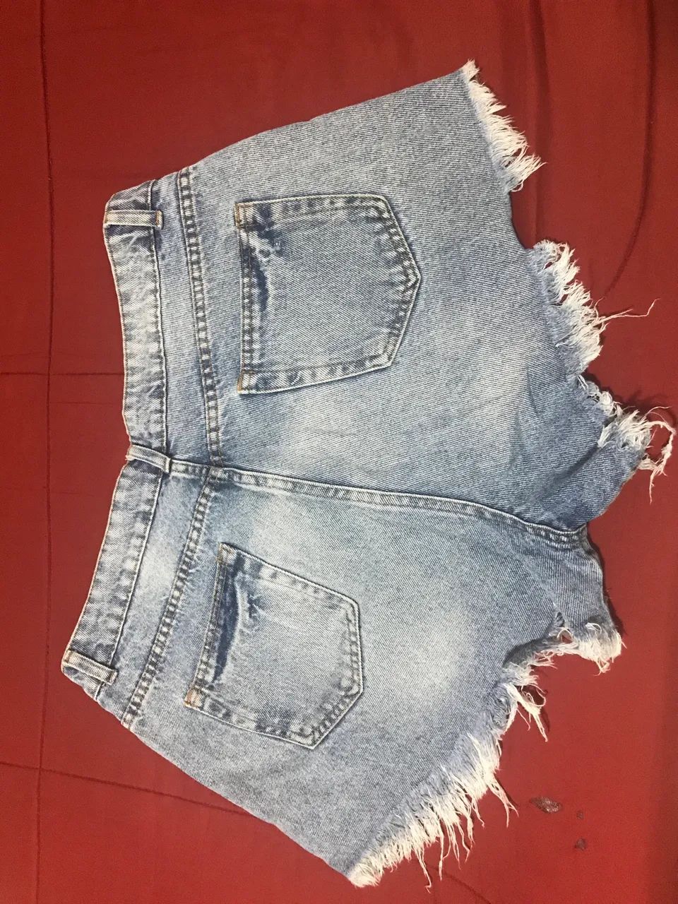 Shorts jeans/ pimenta doce  - Foto 2