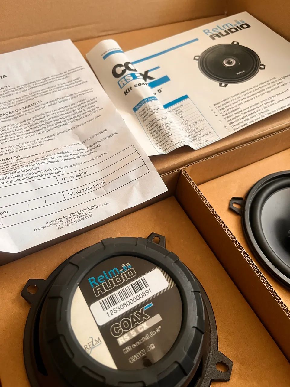 Coaxial 5 Helm áudio qualidade  - Foto 4